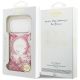 8. Etui Guess Resin Bottom Glitter MagSafe na iPhone 17 Pro - różowe