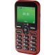 5. Doro Leva E10 6,1 cm (2.4") 118,9 g Czerwony Telefon dla seniora