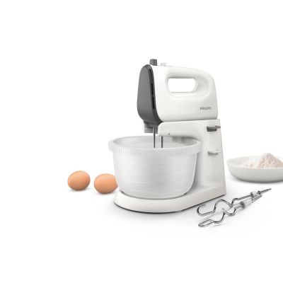 4. Philips Viva Collection HR3745/00 mikser Mikser stojący 450 W Szary, Biały