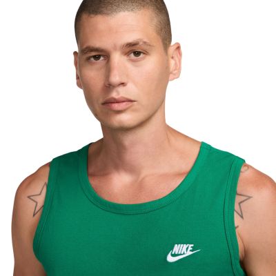 3. Koszulka męska Nike Club Tank zielona BQ1260 365
