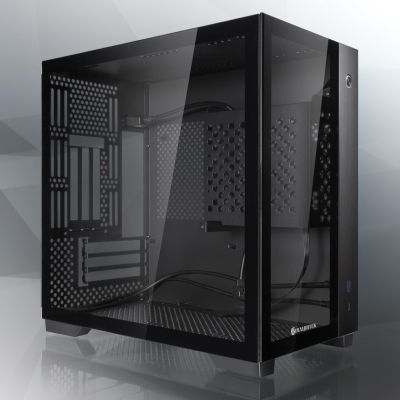 RAIJINTEK PAEAN Mini Mini Tower Czarny
