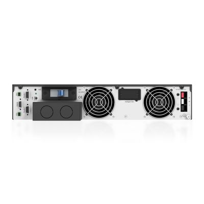 3. Zasilacz awaryjny UPS OnLine Digitus OnLine Moduł UPS DN-170106, 6000VA, 6000W, 2U, 1x USB 2.0 typ B, 1x RS232, LCD, LED, czysta fala sinusoidalna, 440x86.5x620mm, 14kg 6000 VA 6000 W