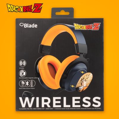 5. Blade DB2001 słuchawki/zestaw słuchawkowy Przewodowy i Bezprzewodowy Opaska na głowę Gaming USB Type-C Bluetooth Czarny, Szary, Pomarańczowy