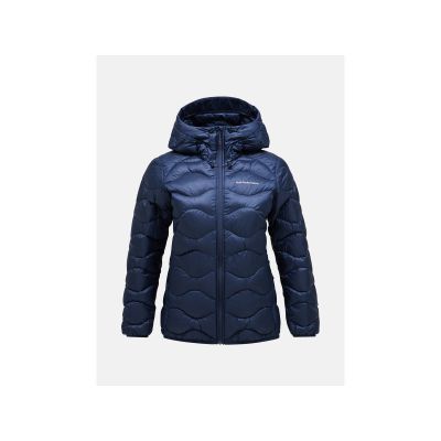 2. Kurtka puchowa damska PEAK PERFORMANCE Helium Down Hood Jacket Women niebieski