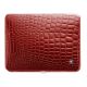 Zestaw do manicure Zwilling Classic Inox – skórzane etui, 10 elementów - Czerwony