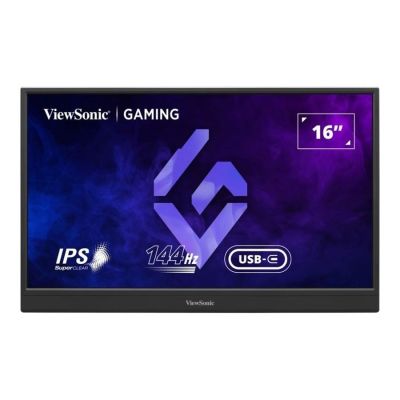 9. Viewsonic VX1654 przenośny telewizor / monitor Przenośny monitor Czarny 39,6 cm (15.6") LED 1920 x 1080 px