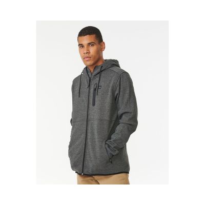 8. Bluza RIP CURL Anti Series Departed Zip Thr brązowe