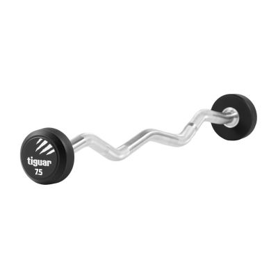 2. Barbell łamany Tiguar PU 7,5 kg TI-WLBPU007