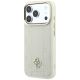 2. Etui Guess Stripe Peony 4G Logo MagSafe na iPhone 18 Pro / 17 Pro - beżowe