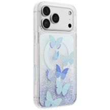 Etui UNIQ Coehl Aria Magnetic Charging na iPhone 18 Pro Max / 17 Pro Max - niebieskie