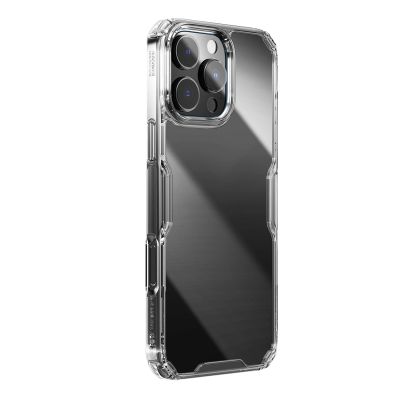 3. Etui Nillkin Nature Pro Case na iPhone 16 Pro - przezroczysto-białe