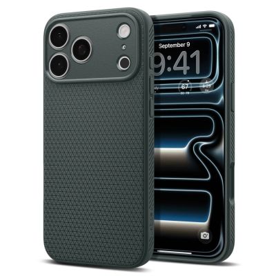 Etui Spigen Liquid Air na iPhone 17 Pro - zielone