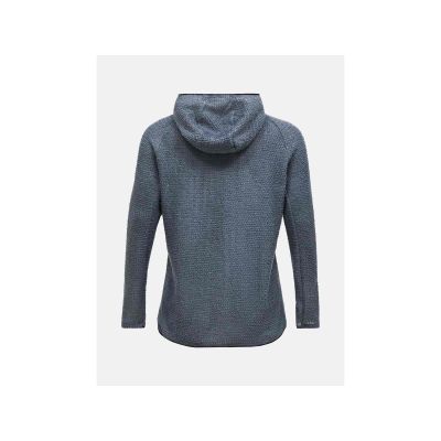 2. Bluza damska PEAK PERFORMANCE W Freelight Polartec Alpha Hood kolor szary