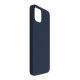2. Etui 3mk Silicone Case na iPhone 15 - granatowe