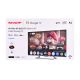 12. Telewizor SHARP 50HR7265E QLED 50" 4K Ultra HD Google TV Dolby Digital Plus DVB-T2 Czarny
