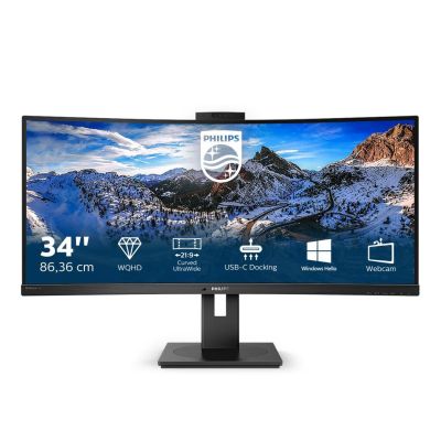 12. MONITOR PHILIPS LED 34" 346P1CRH/00