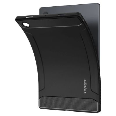 9. Etui Spigen Rugged Armor na Samsung Galaxy Tab A8 10.5'' - czarny mat