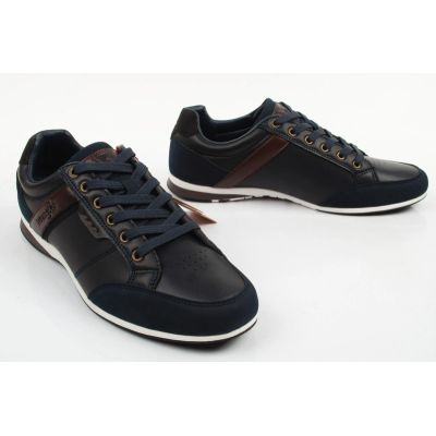 5. Wrangler buty męskie sneakersy Rhys granatowe półbuty modne