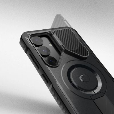 2. Etui Tech-Protect Kevlar MagSafe+ na Samsung Galaxy S25 Plus - czarne