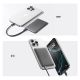 8. Powerbank Baseus PicoGo AM41 Ultra-Slim 5000mAh 20W kompatybilny z MagSafe z kablem Baseus Simple USB-C 60W 30cm - czarny