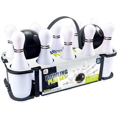 10. ZESTAW SPORTOWY DO GRY W KRĘGLE BOWLING PLAY SET 30CM