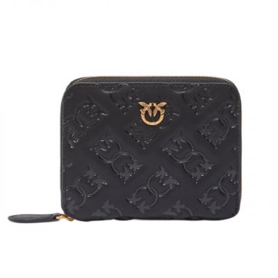 5. Portfel Pinko Taylor Zip Around Logo 100249A1YB