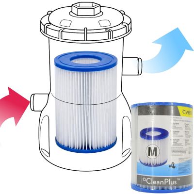 9. FILTR DO POMPY 106X136MM 530/800GAL TYP 2 290588
