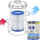9. FILTR DO POMPY 106X136MM 530/800GAL TYP 2 290588