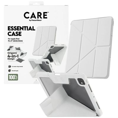 4. Etui Care by PanzerGlass Y fold do iPad Pro 11" 2025 / 2024 - jasnoszare