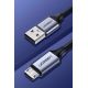 4. Kabel Ugreen US290 60146 USB-A / micro USB 2.4A 1m - szary