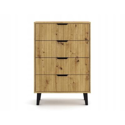 3. KOMODA SCANDI 4S SLIM DĄB ARTISAN