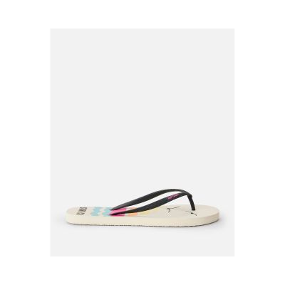 5. Japonki damskie RIP CURL Mixed Bloom Open Toe brązowe