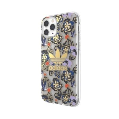 3. Etui Adidas OR Clear Case CNY AOP na iPhone 11 Pro - złote