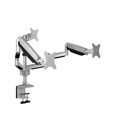 Ramię monitora IcyBox do 3 monitorów do 32" USB/AUDIO zewnętrzna sprzedaż detaliczna