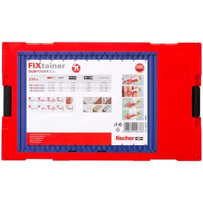 4. Fischer 536161 kotwa śrubowa/kołek rozporowy 210 szt. Wtyczka ścienna