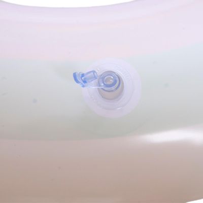 4. KÓŁKO DO PŁYWANIA 90CM TĘCZA BROKAT POMARAŃCZOWY 35644