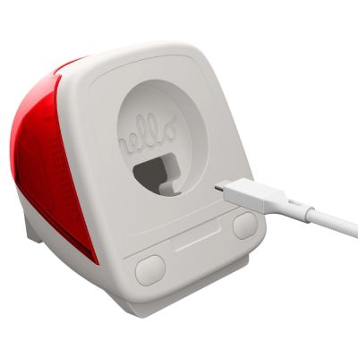 8. Podstawka Spigen Spigen Classic C1 do Apple Watch - czerwona