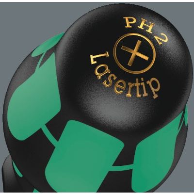 4. Zestaw wkrętaków Kraftform Lasertip + wieszak, 6 części