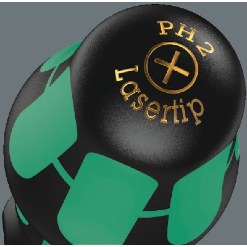 4. Zestaw wkrętaków Kraftform Lasertip + wieszak, 6 części