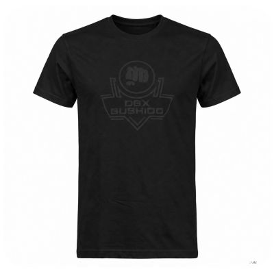 8. T-shirt męski Koszulka czarna bawełniana DBX Bushido