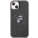 3. Etui Karl Lagerfeld Karl&Choupette Glitter MagSafe na iPhone 15 Plus - czarne