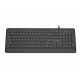 2. GEMBIRD KLAWIATURA PRZEWODOWA MULTIMEDIALNA SLIM, USB 5 KLAWISZY HOTKEYS, US LAYOUT, CZARNA