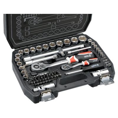 3. Zestaw kluczy 1/4""/1/2"" 72 el. YT-38782 YATO