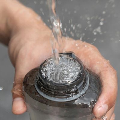5. Bukłak Rockbros 350017001 soft flask miękki bidon do biegania 500 ml - biały