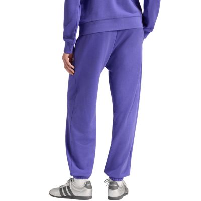 3. Spodnie damskie adidas Essentials Linear French Terry Cuffed fioletowe KF8363
