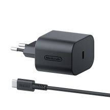 Nintendo 10015096 ładowarka do urządzeń przenośnych Przenośna konsola do gier Czarny Prąd przemienny Wewnętrzna