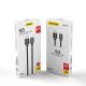 4. Dudao kabel przewód USB - USB Typ C Super Fast Charge 1 m czarny (L5G-Black)