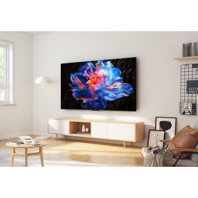 12. Telewizor TCL 55V6C DLED 55'' 4K Ultra HD Google TV Dolby Atmos DVB-T2 Metaliczny