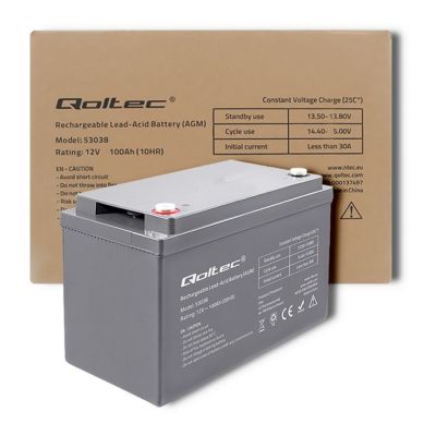 6. Akumulator bezobsługowy Qoltec 53038