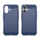 2. Etui silikonowe Carbon Case do iPhone 16 - niebieskie